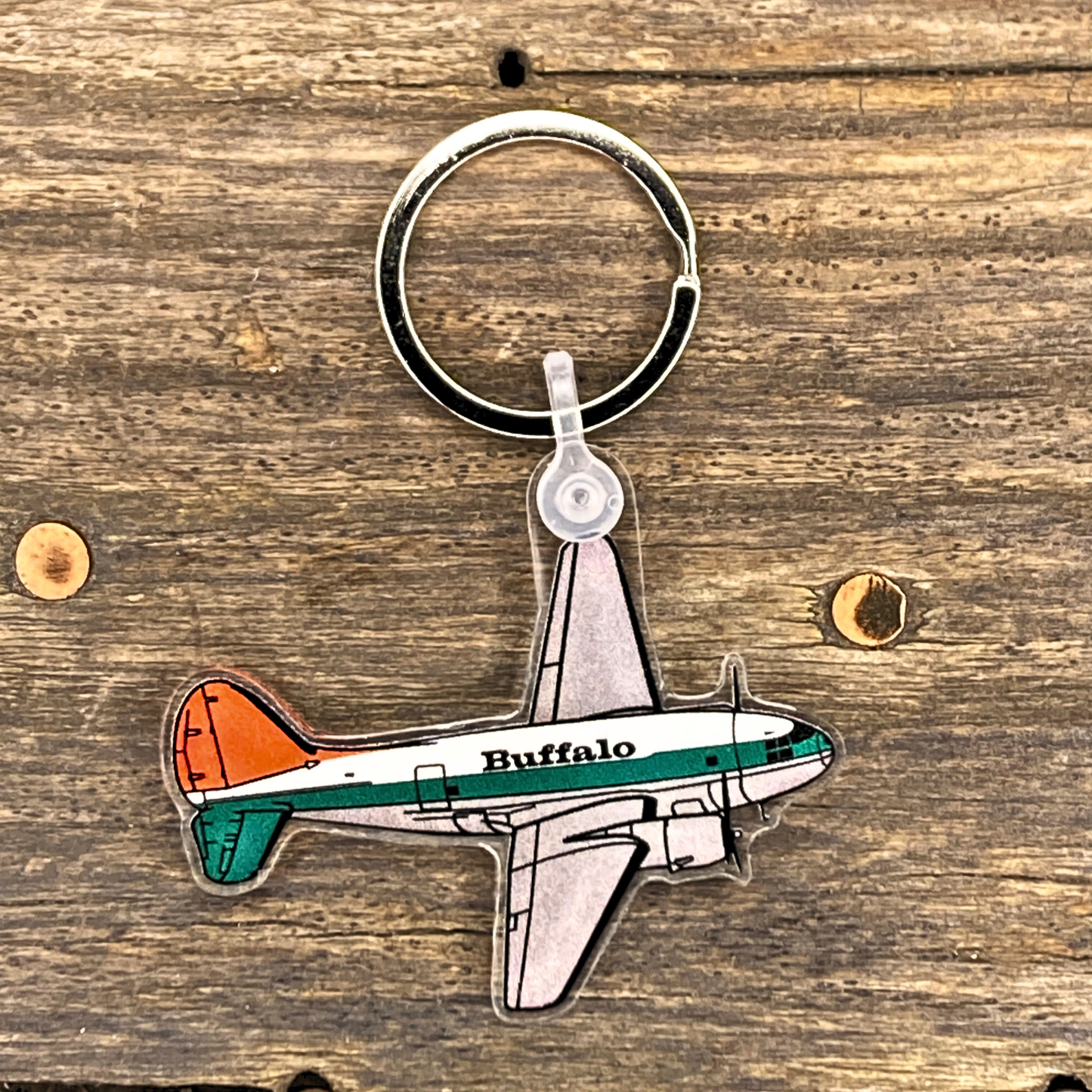 Buffalo Acrylic Keychain