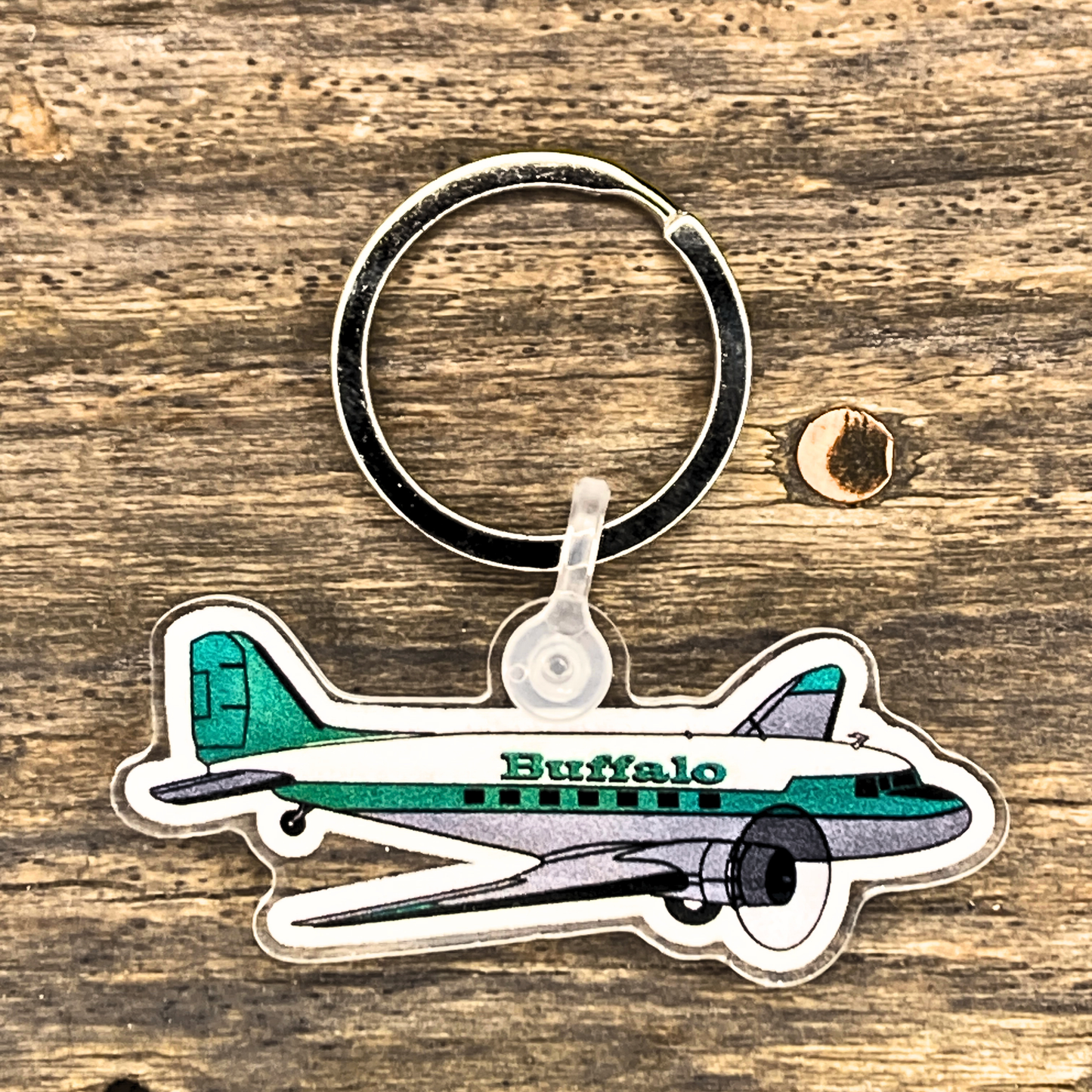 Buffalo Acrylic Keychain