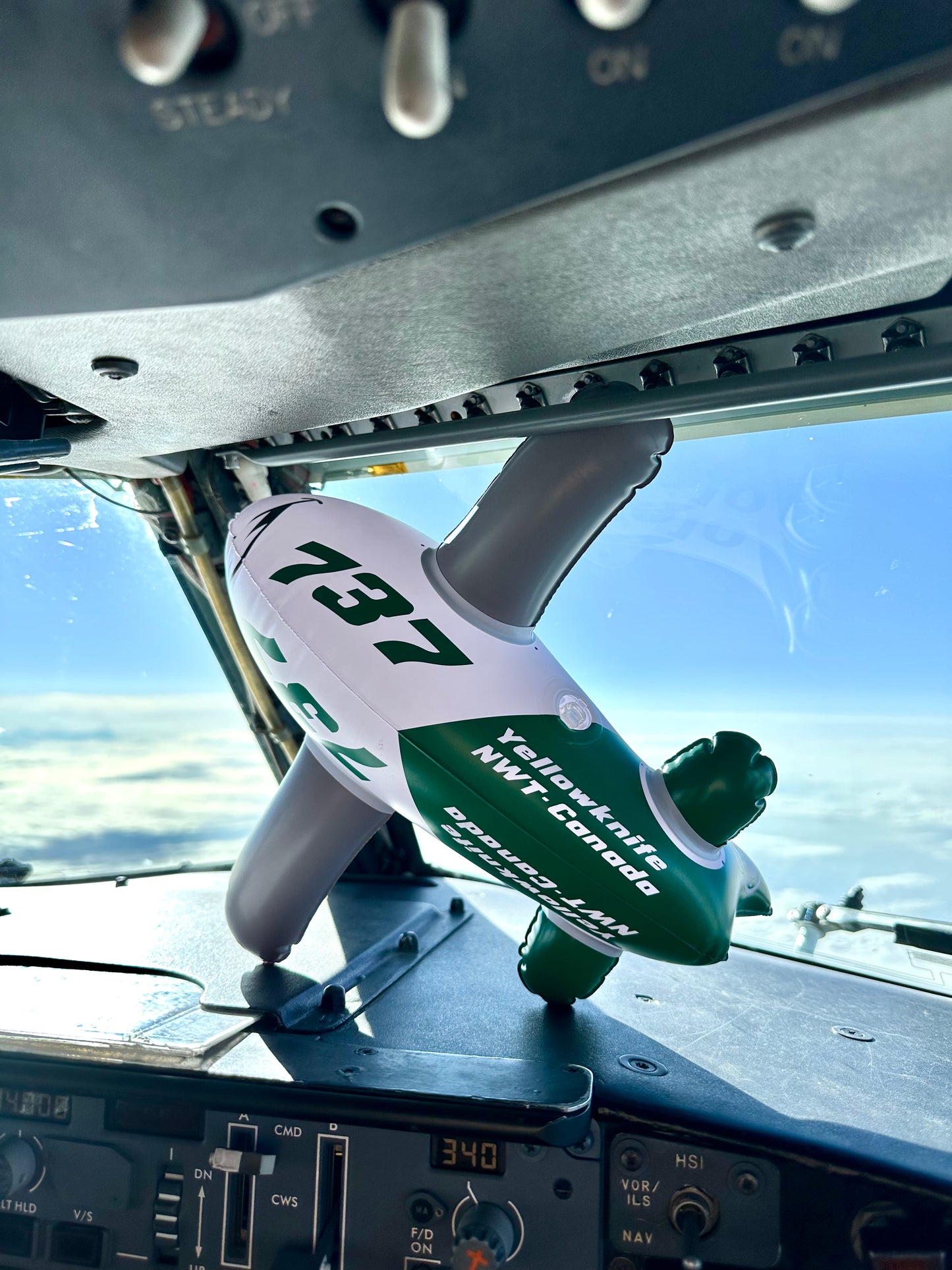 Inflatable 737 Jet:  Lil' Bae