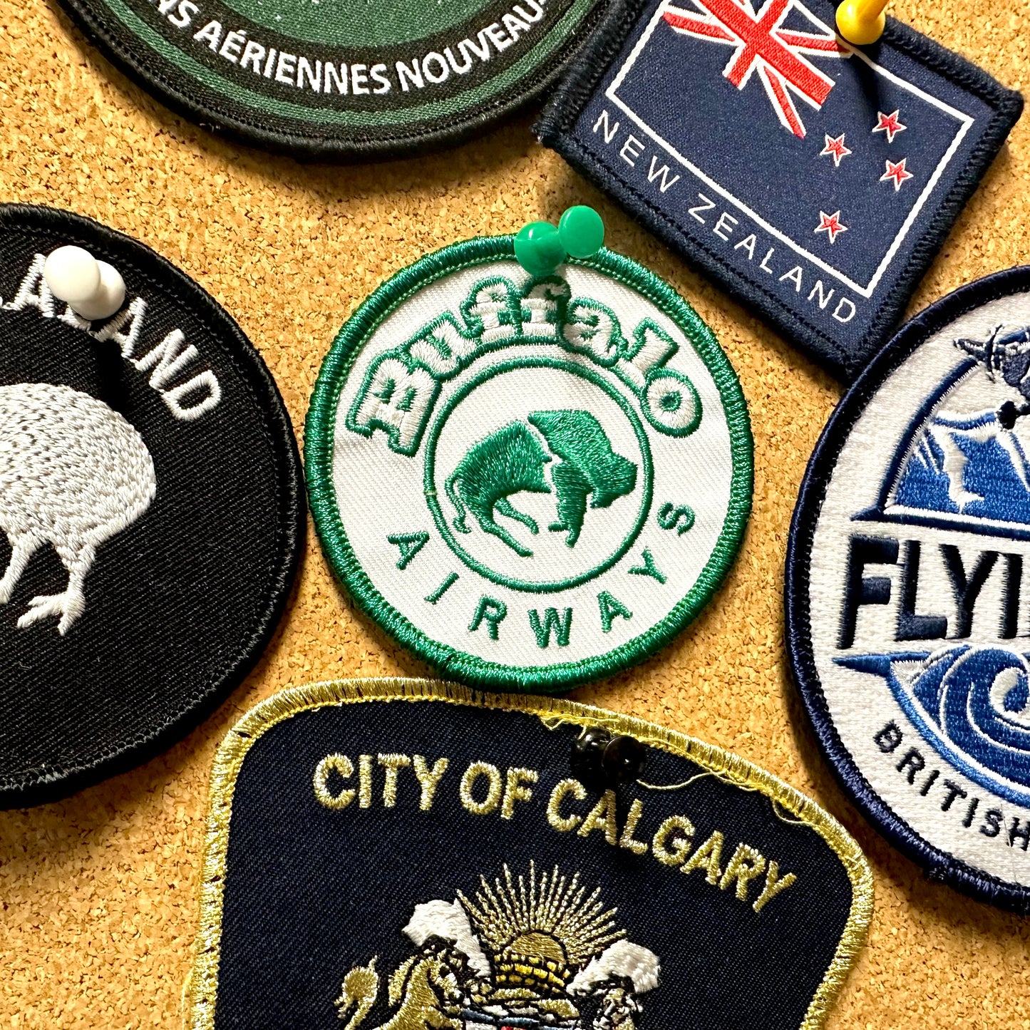 Roundel Buffalo Airways Patch Iron-On