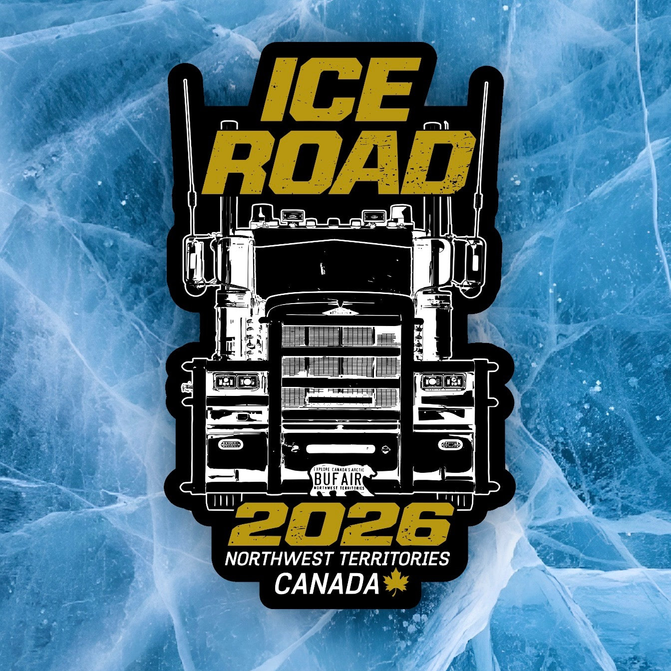 Ice Road 2026 Sticker