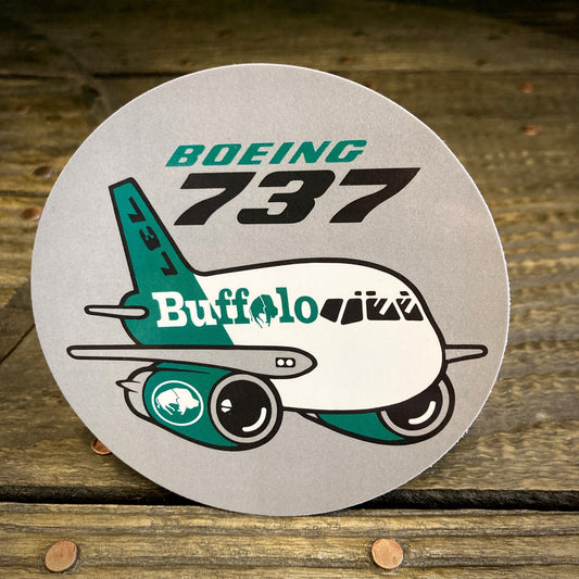 Classic Buffalo Boeing Decal